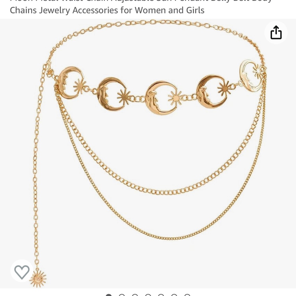 Belly Chain In Gold